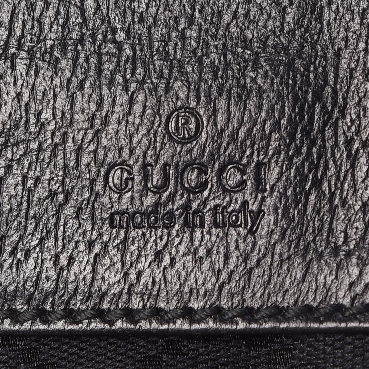 Gucci GG Monogram Double Pocket Belt Bag Black 6 of 6