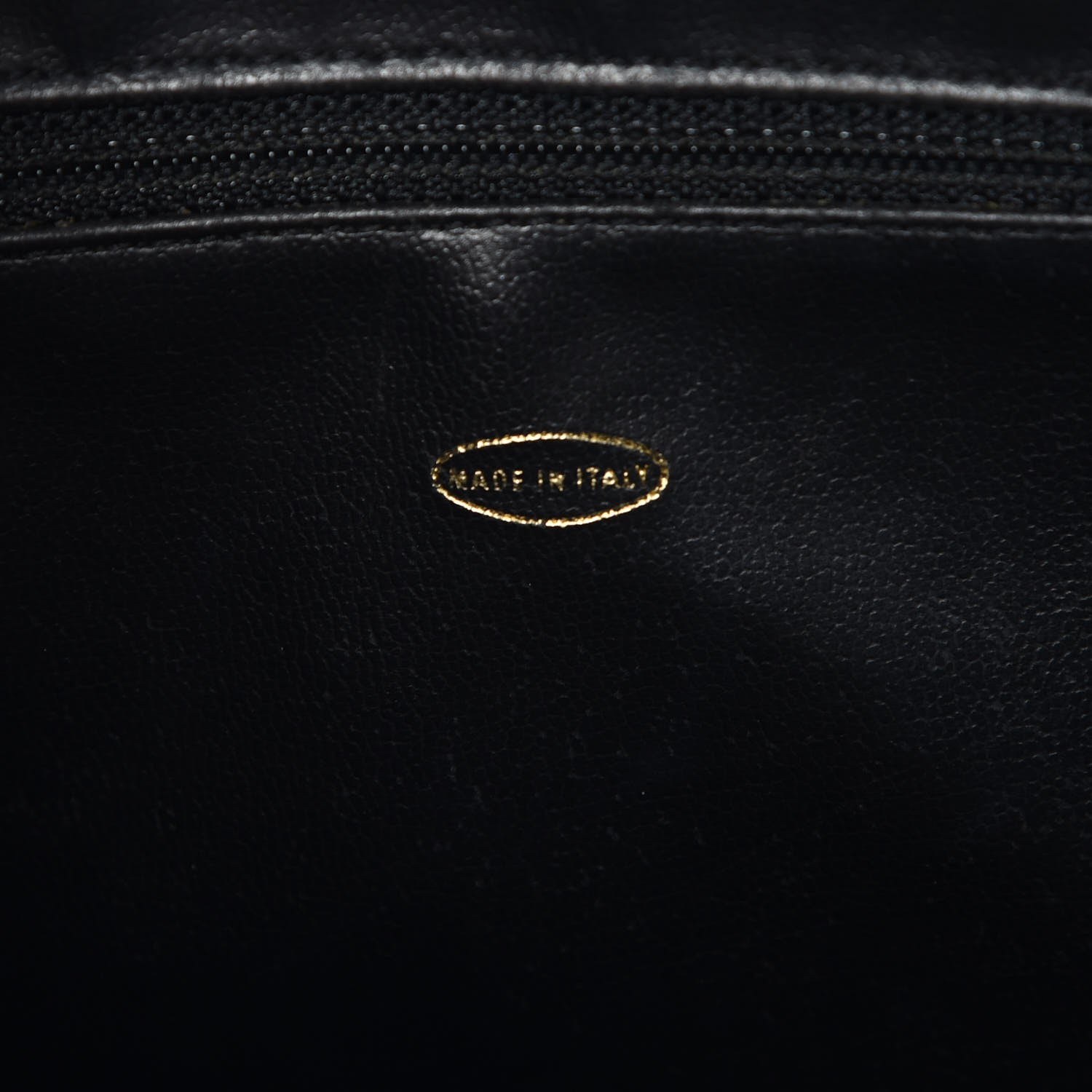 Chanel Lambskin Chevron Top Handle Bag Black 7 of 8