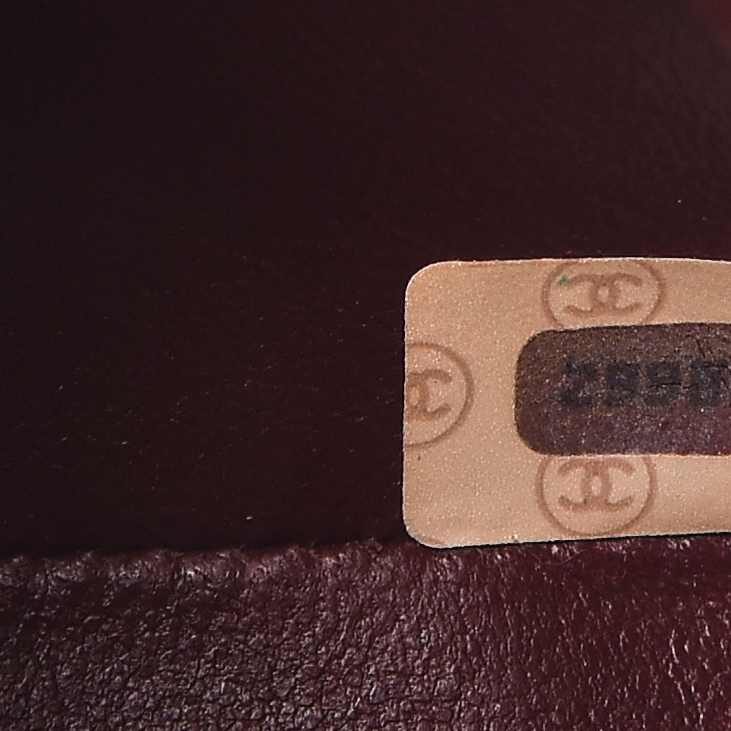 Lambskin Quilted Mini Square Flap Black