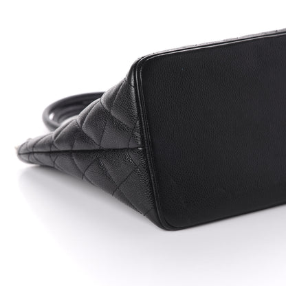Chanel Caviar Quilted Medallion Tote Black 6 of 10
