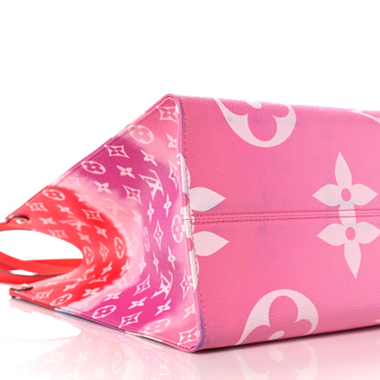 Louis Vuitton Monogram Escale Onthego GM Rouge 8 of 15