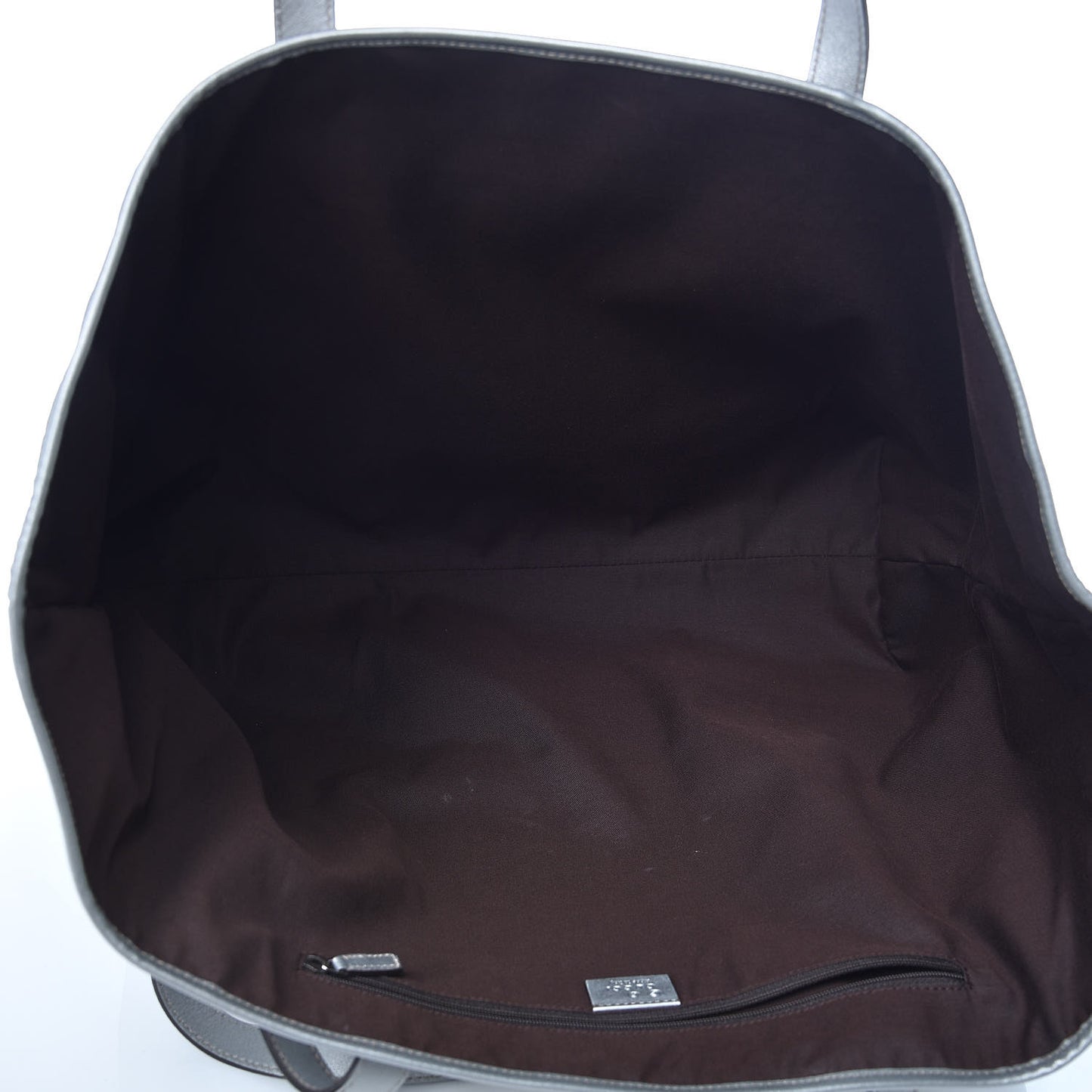 Guccissima Large Tote Silver