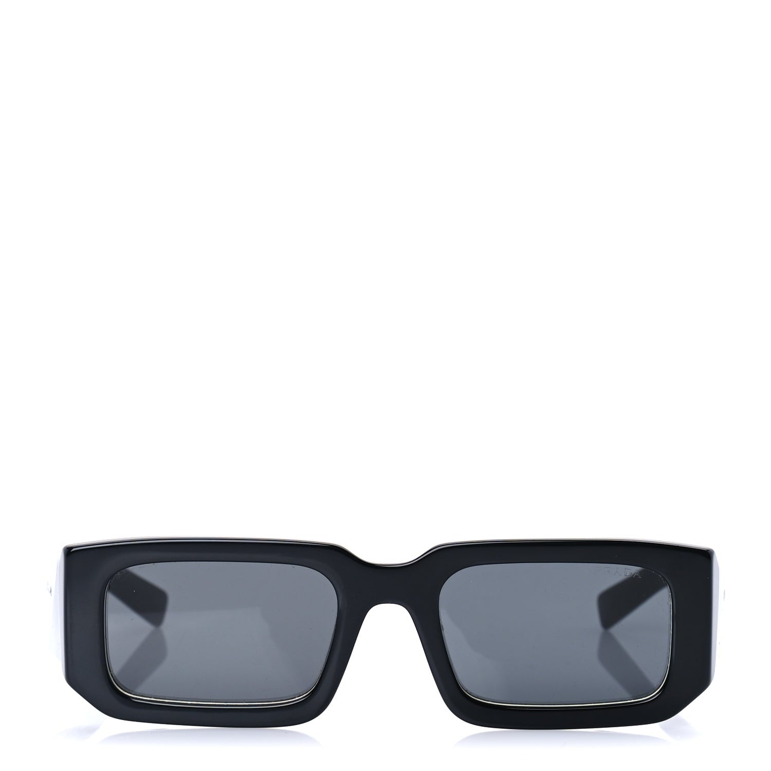 Prada Acetate Symbole Sunglasses SPR 06Y Black 2 of 7