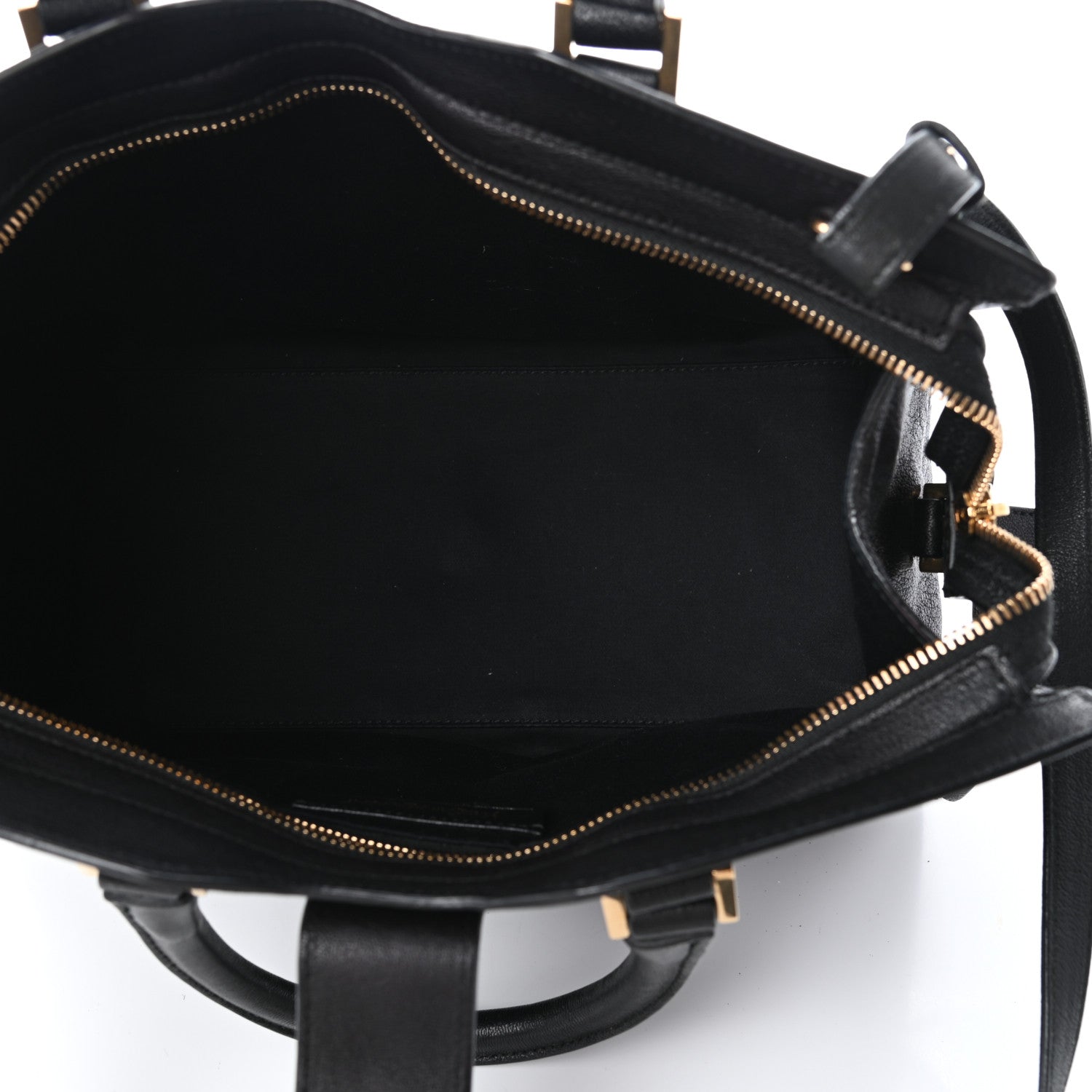 Saint Laurent Sheepskin Small Cabas ChYc Black 5 of 8