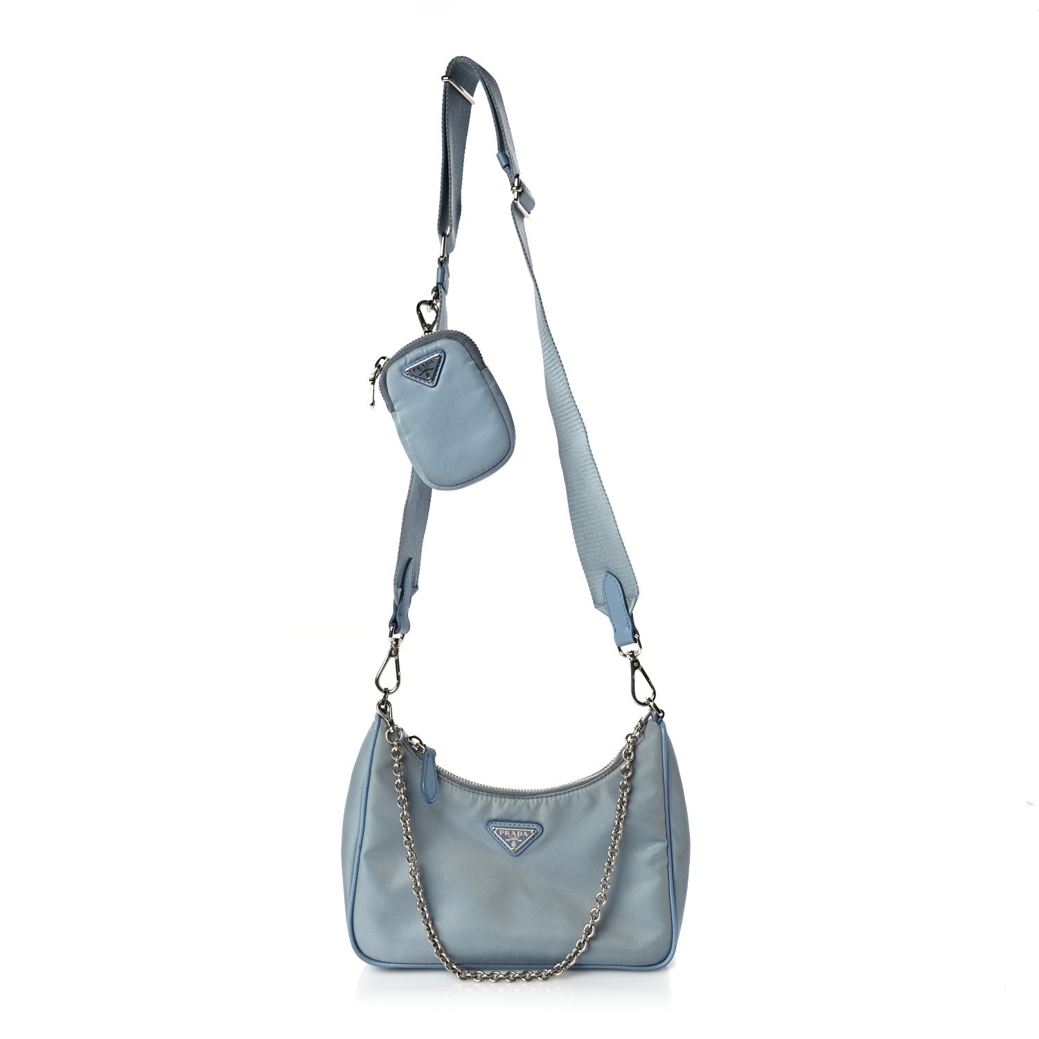 Prada Nylon Re-Edition 2005 Shoulder Bag Astrale 1 of 9