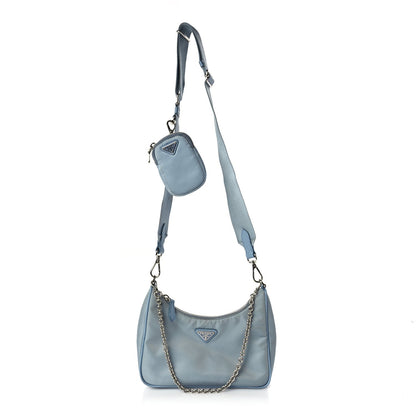 Prada Nylon Re-Edition 2005 Shoulder Bag Astrale 1 of 9