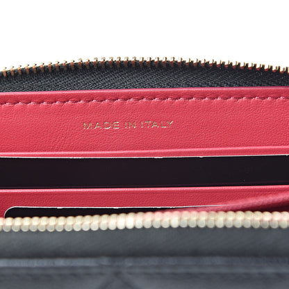 Chanel Lambskin Quilted 19 Zipped Wallet Black 7 of 9