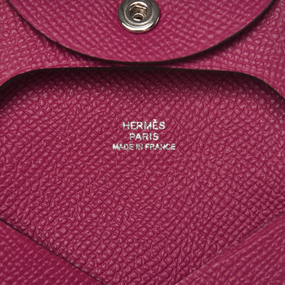 Hermes Epsom Bastia Coin Purse Rose Pourpre 5 of 8