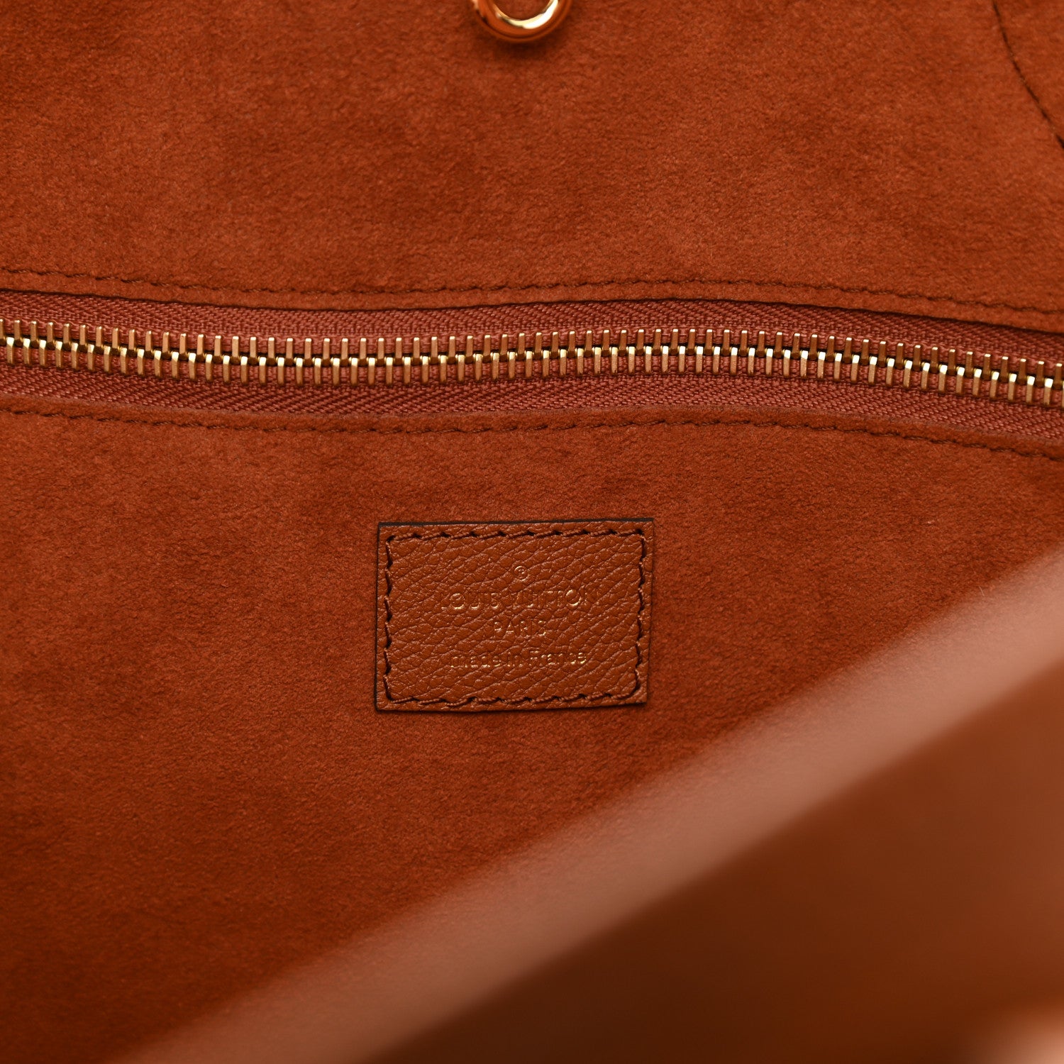 Louis Vuitton Empreinte Monogram Giant Neverfull MM Cognac 6 of 9