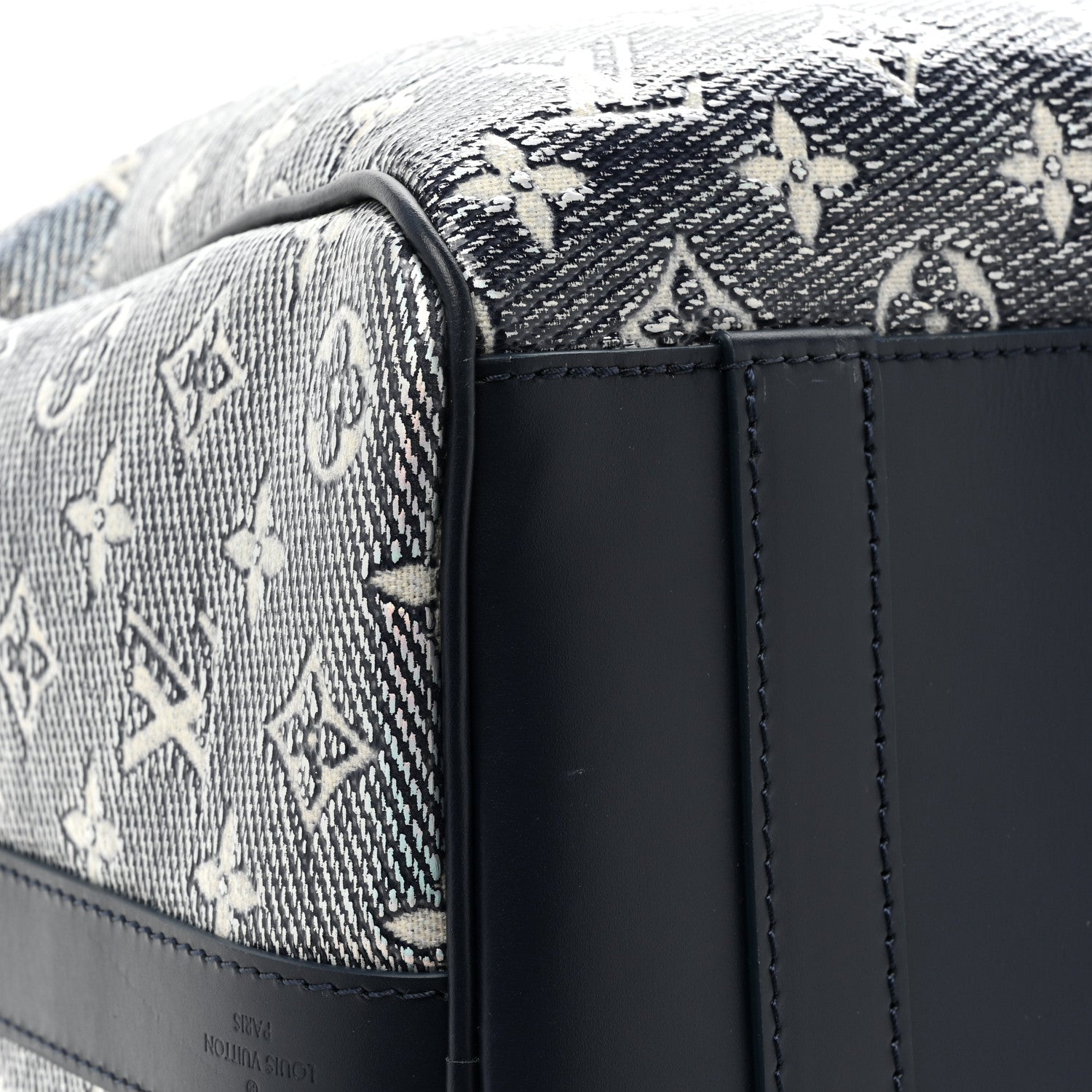 Louis Vuitton Monoglam Keepall 45 Blue 12 of 13