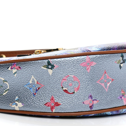 Louis Vuitton Metallic Monogram LV Garden Loop PM Blue 8 of 10