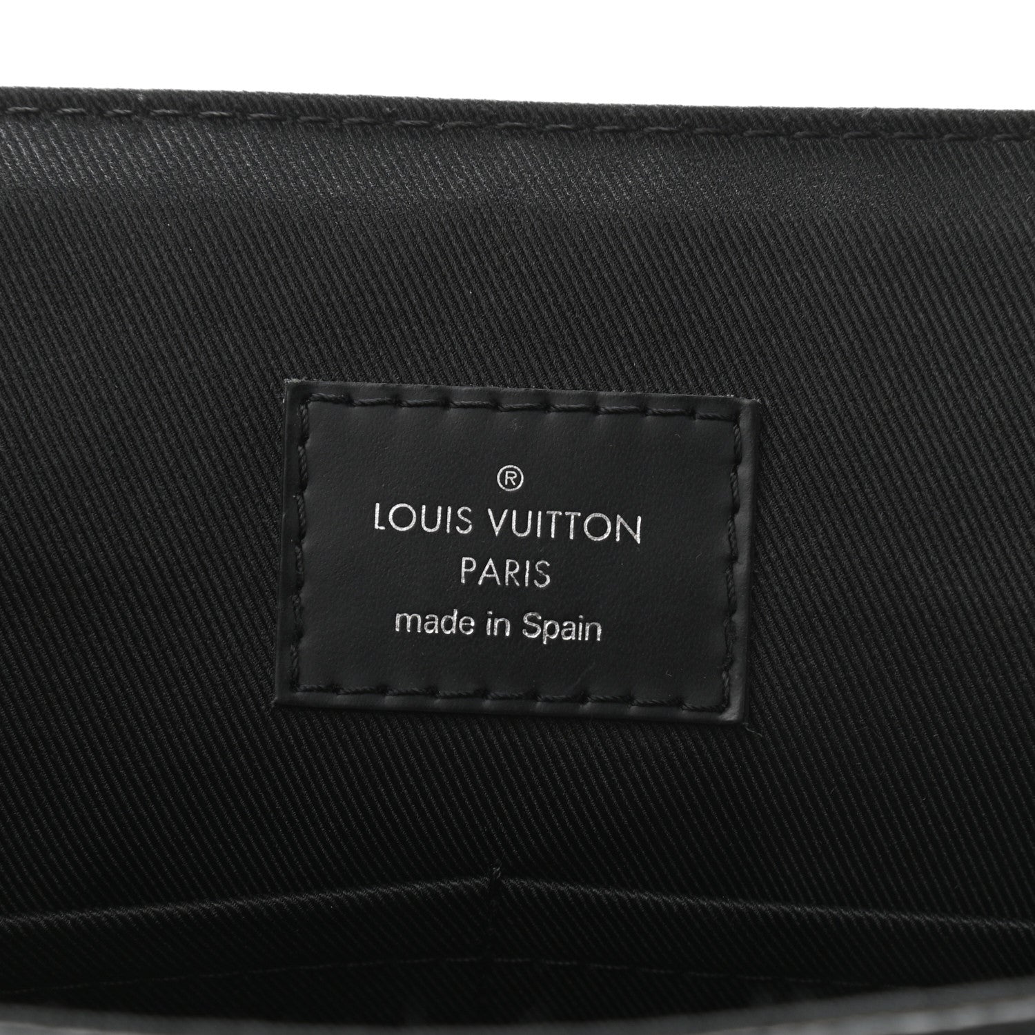 Louis Vuitton Monogram Eclipse Explorer MM Black 6 of 13