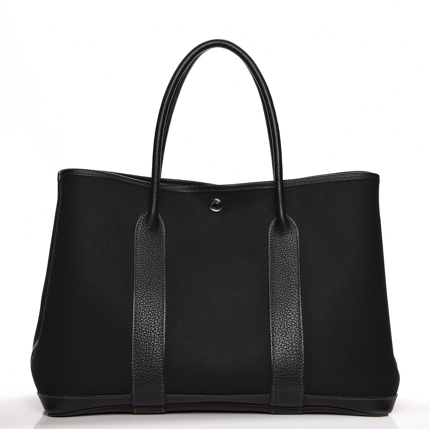 Hermes Toile Negonda Garden Party Tote 36 MM Black 1 of 8