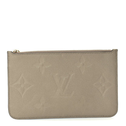 Louis Vuitton Empreinte Monogram Giant Neverfull MM Pochette  Tourterelle 1 of 7