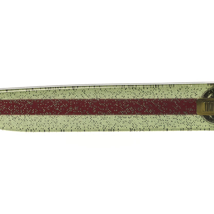 Gucci Acetate Square Frame Web Glitter Sunglasses GG0036S Black Green 6 of 7