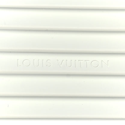 Louis Vuitton Lambskin Embossed Monogram Time Out Sneakers 38 White 7 of 8