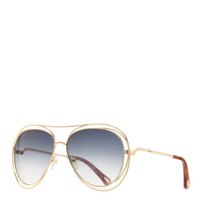 Chloe Carlina Round Sunglasses CE134S Gold 1 of 8