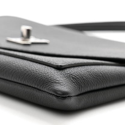 Louis Vuitton Soft Calfskin My Lockme Pochette Black 9 of 9
