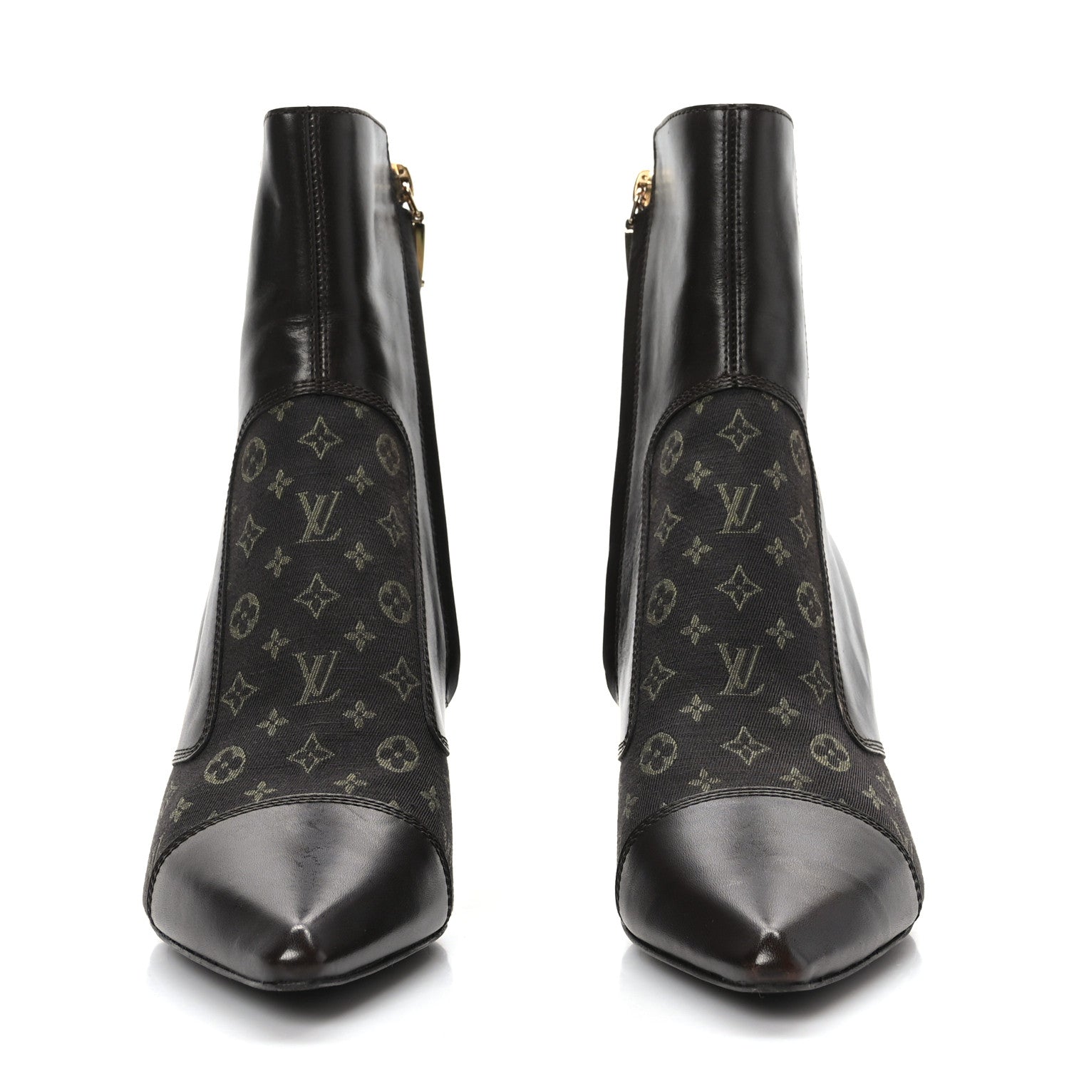 Louis Vuitton Mini Lin Monogram Ankle Boots 37.5 Ebene 2 of 8