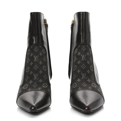 Louis Vuitton Mini Lin Monogram Ankle Boots 37.5 Ebene 2 of 8