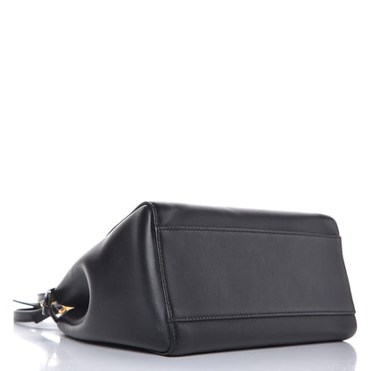 Fendi Nappa Mini Peekaboo Iconic Satchel Black 4 of 8