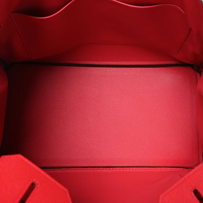 Hermes Epsom Birkin 35 Rouge de Coeur 5 of 11