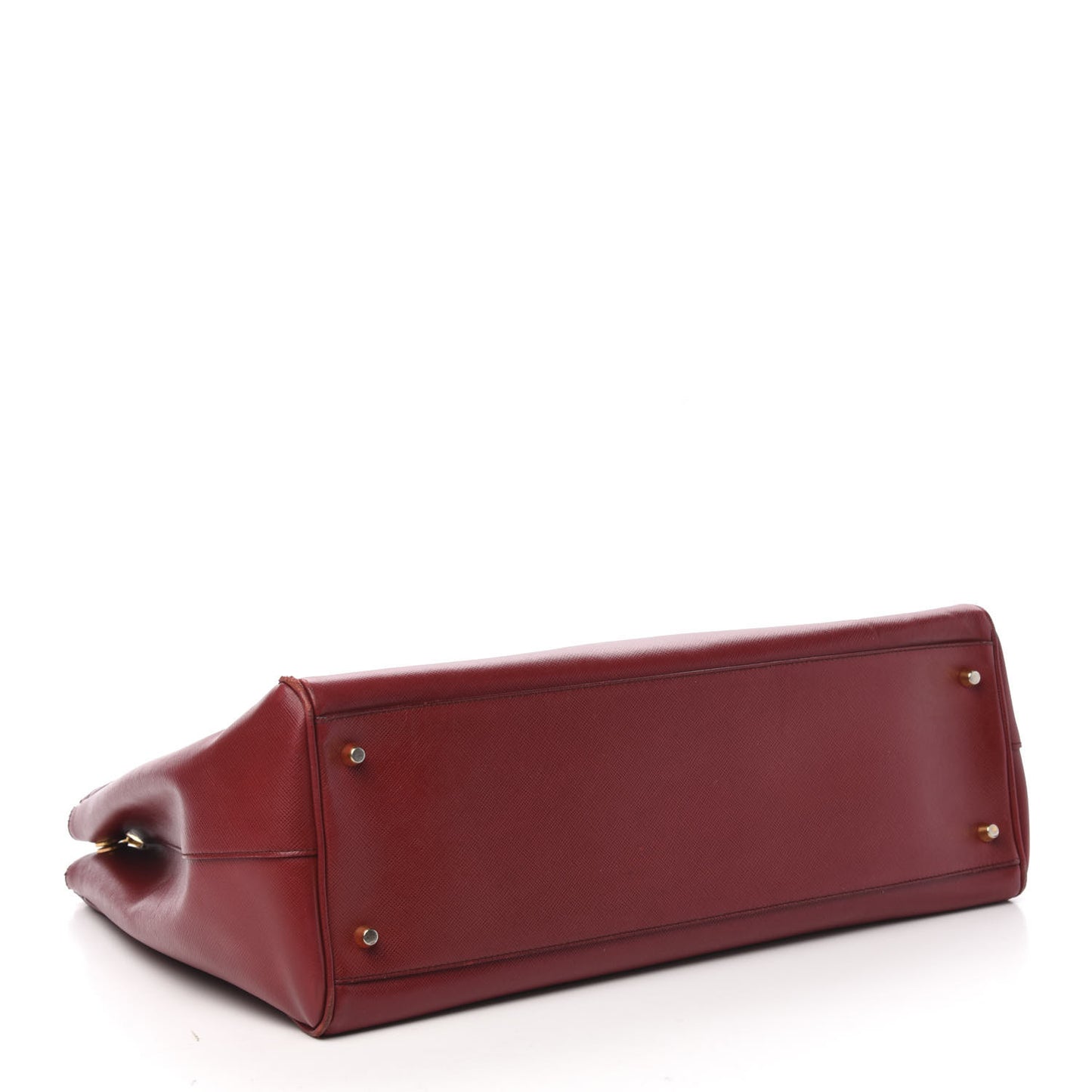 Saffiano Large Galleria Double Zip Tote Fuoco