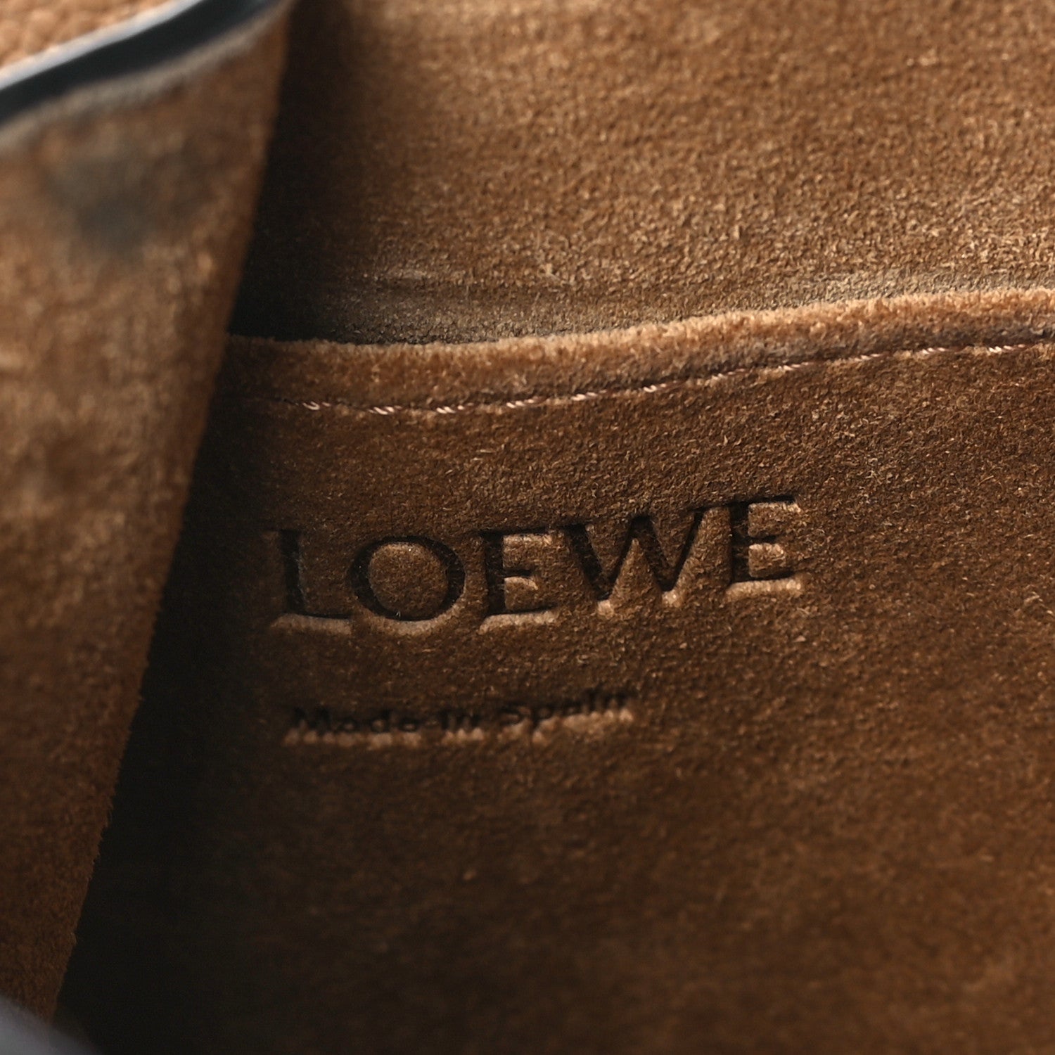 Loewe Calfskin Mini Gate Tote Oak 6 of 8
