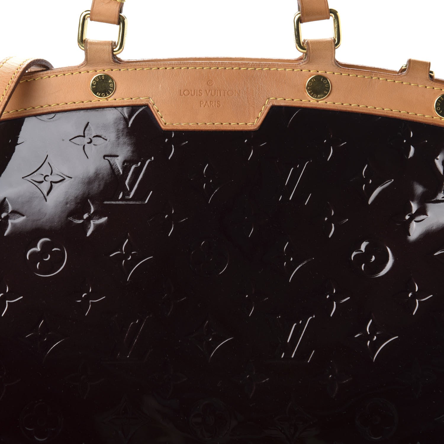 Louis Vuitton Vernis Brea MM Amarante 11 of 11