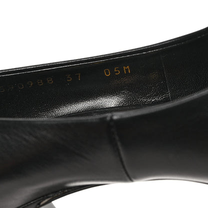 Gucci Malaga Kid Crystal Pumps 37 Black 7 of 7