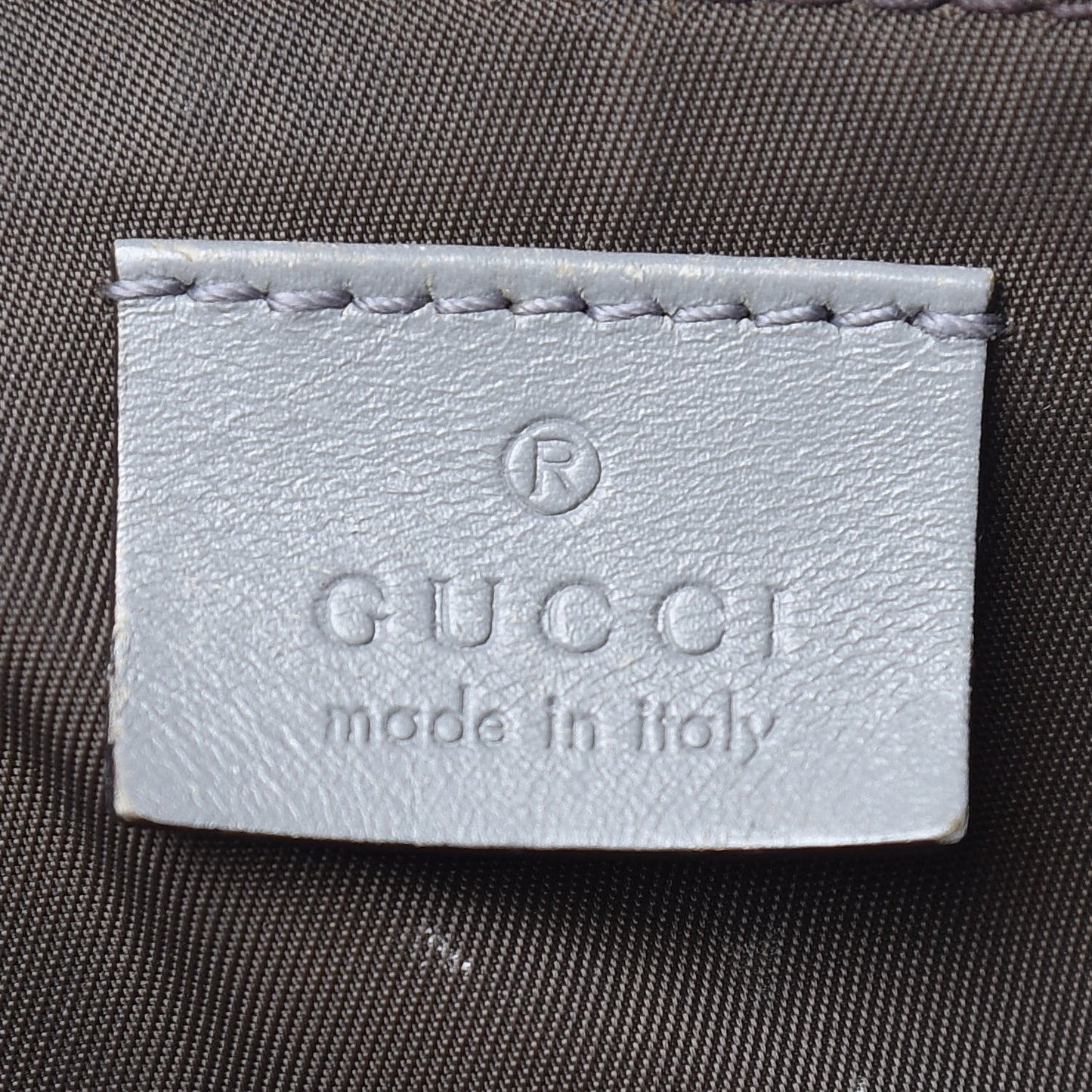 GG Plus Monogram Messenger Diaper Bag Ecru Grigio