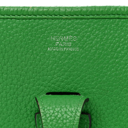 Hermes Taurillon Clemence Evelyne III PM Bambou 6 of 11