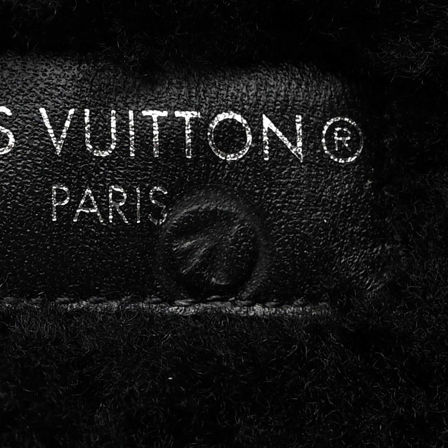 Shearling Magnetic Flat Mule 40 Black