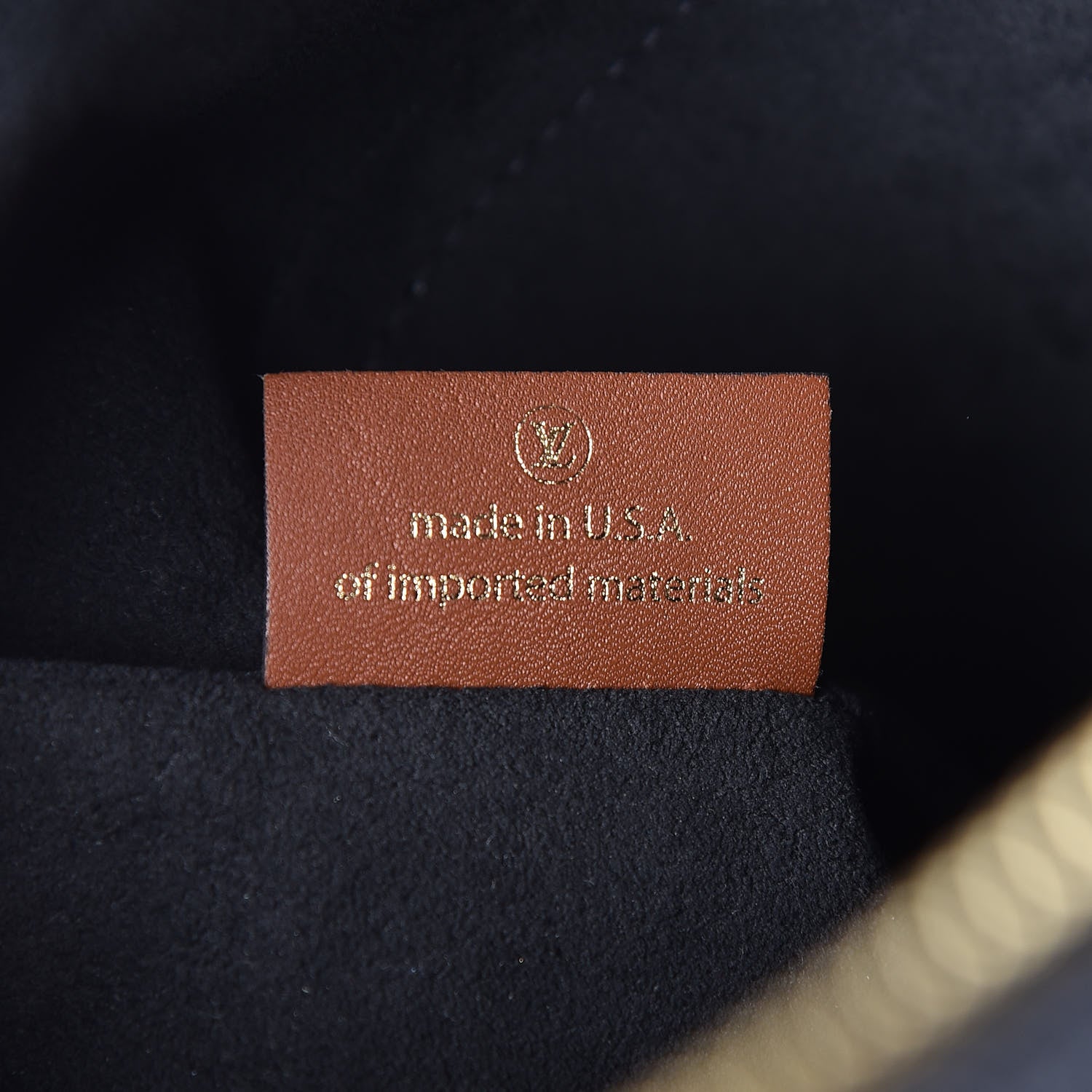 Louis Vuitton Monogram V Tote MM Black 7 of 12