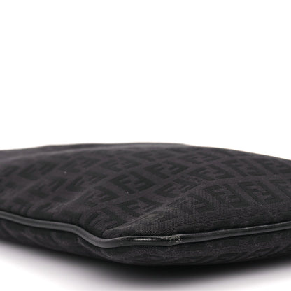 Fendi Zucchino Crossbody Black 7 of 8