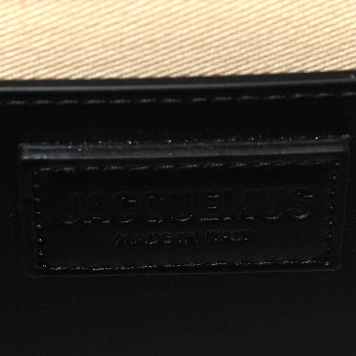 Smooth Calfskin Le Grand Bambino Black