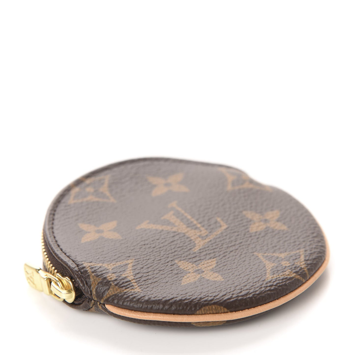 Monogram Round Coin Purse