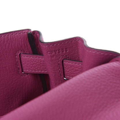 Hermes Togo Kelly Retourne 28 Rose Pourpre 8 of 11