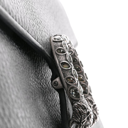 Gucci Calfskin Mini Dionysus Chain Wallet Black 10 of 10