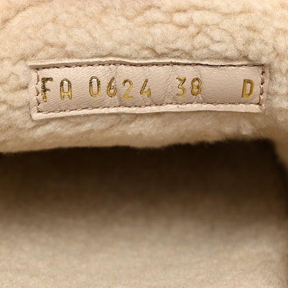 Christian Dior Suede Goatskin Boy Loafer Mule 38 Chestnut 7 of 8