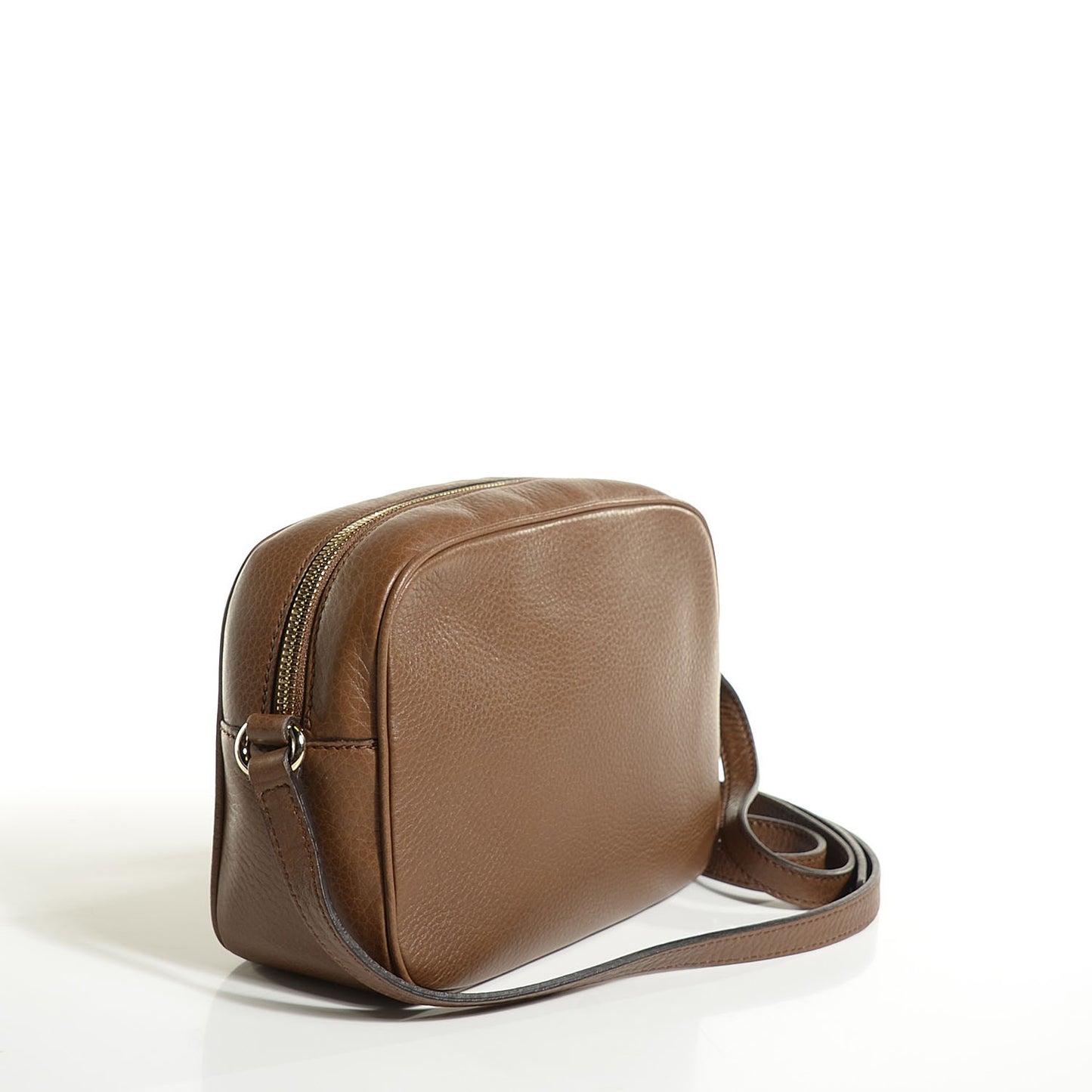 Cellarius Calfskin Small Soho Disco Bag Acero