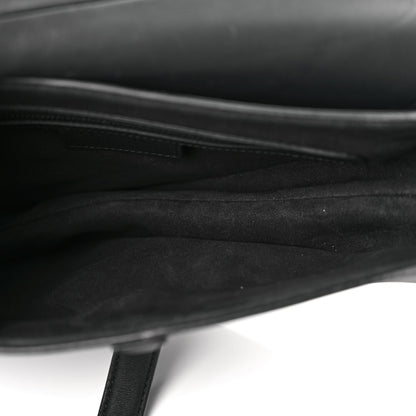 Christian Dior Ultra Matte Calfskin Saddle Bag Black 4 of 10