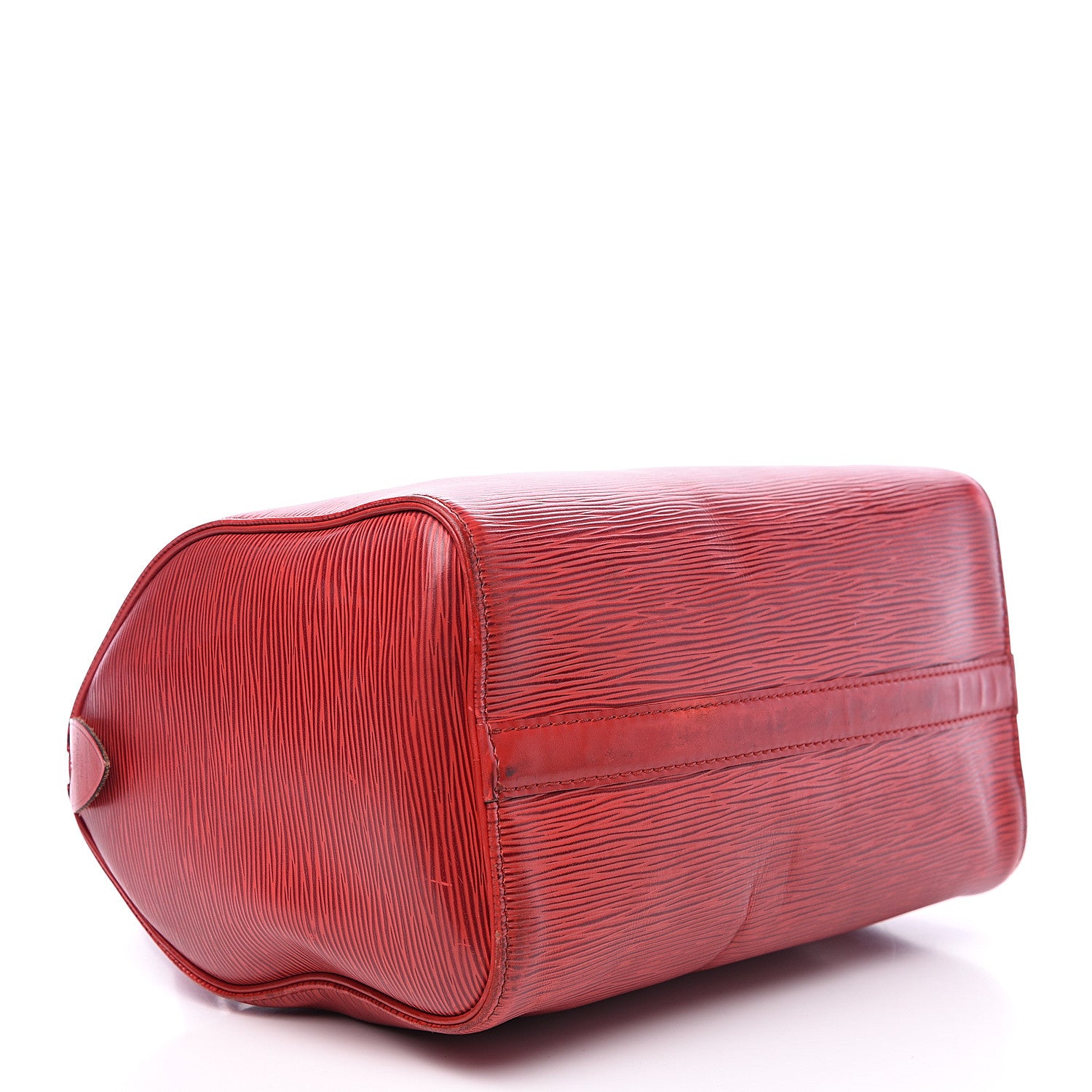 Louis Vuitton Epi Speedy 25 Castillan Red 3 of 16