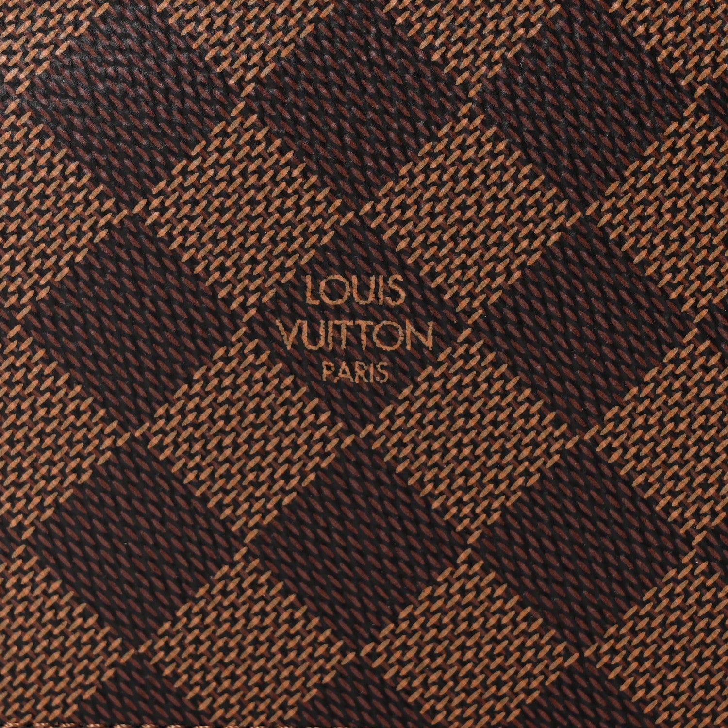Louis Vuitton Damier Ebene Studded Felicie Chain Wallet Zippered Insert 7 of 7