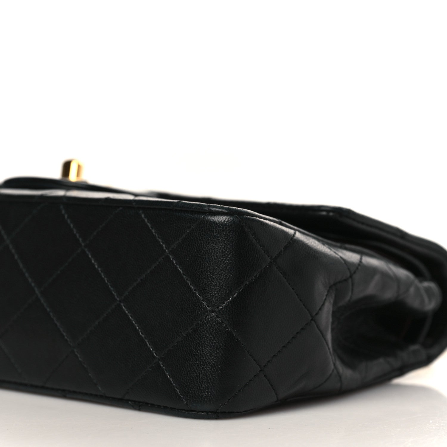 Chanel Lambskin Quilted Small Double Flap Black 9 of 10