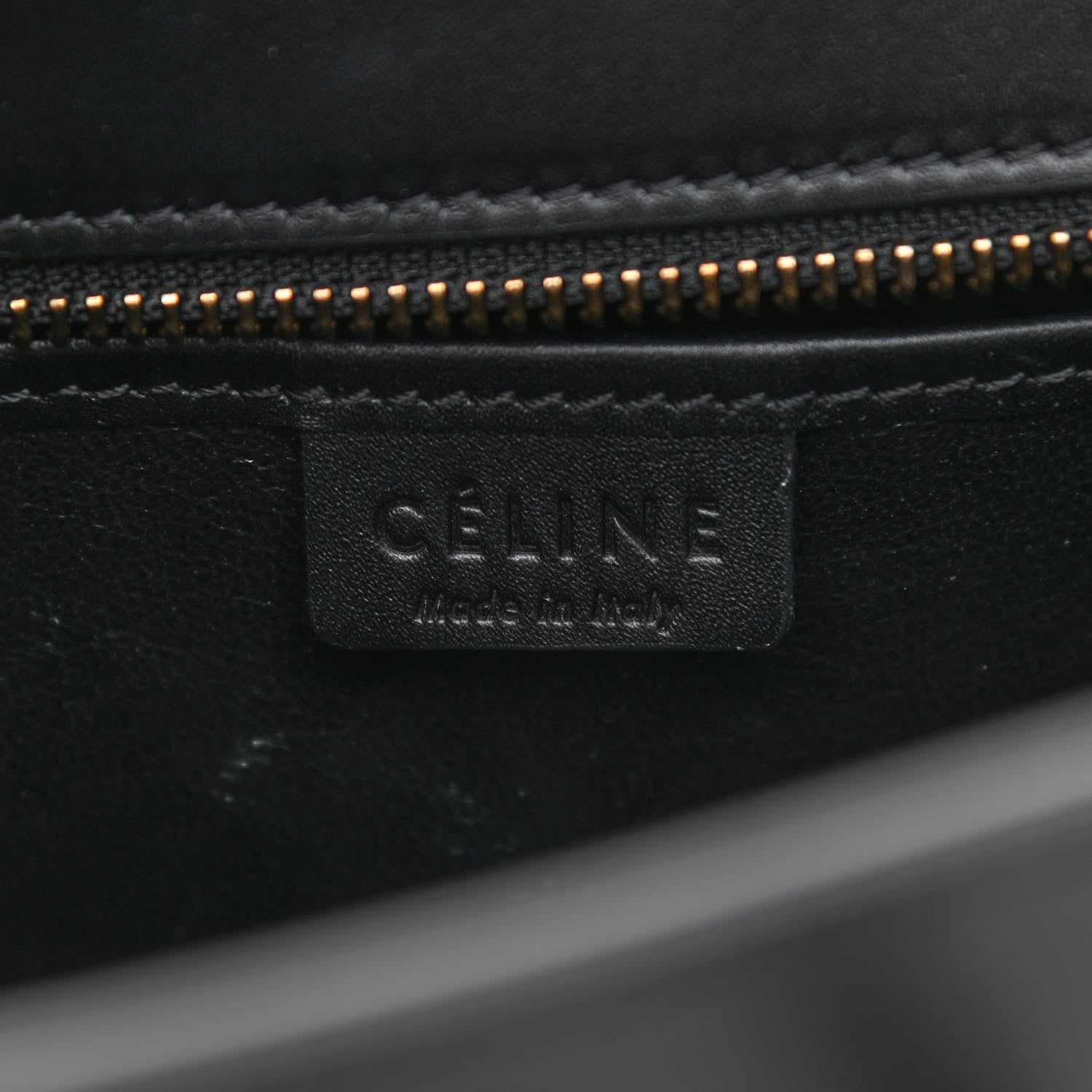 Celine Calfskin Nano Tri-Color Luggage Zinc Almond 7 of 11