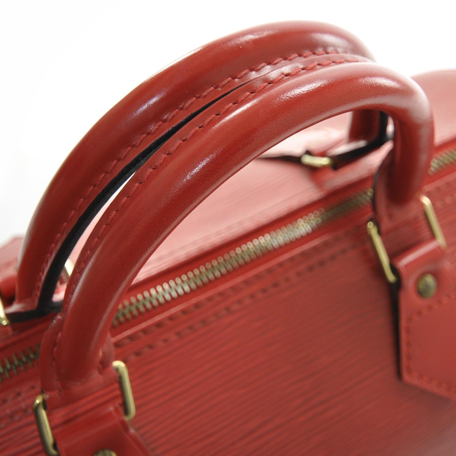 Louis Vuitton Epi Speedy 30 Red 6 of 9