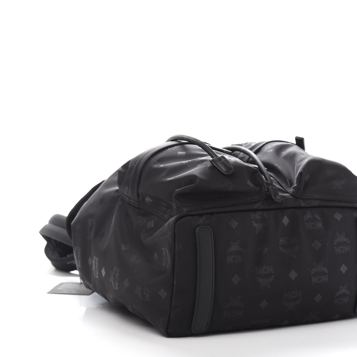 Nylon Monogram Small Tivitat Two-Pocket Backpack Black