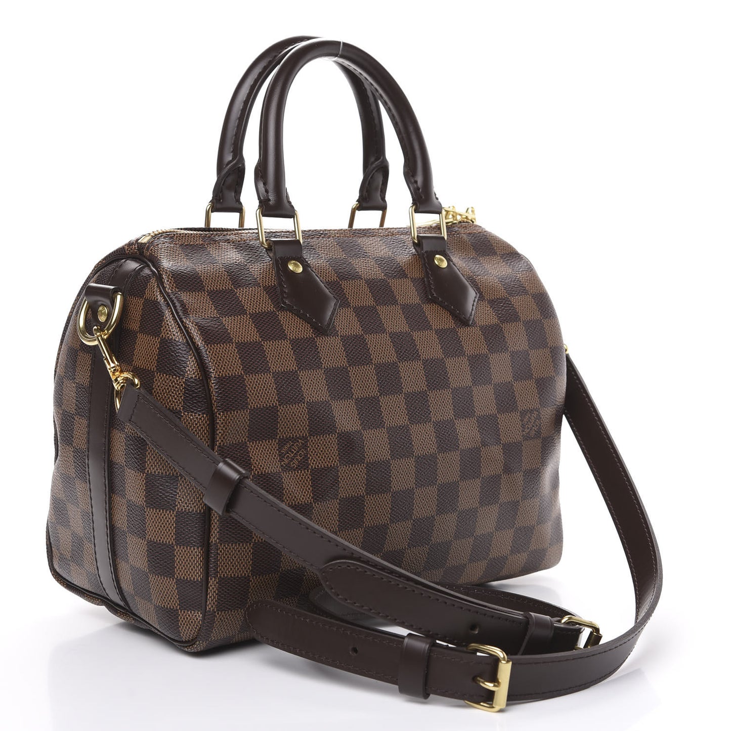 Damier Ebene Speedy Bandouliere 25