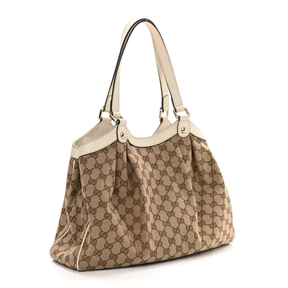 Gucci Monogram Shoulder Bag White 3 of 10